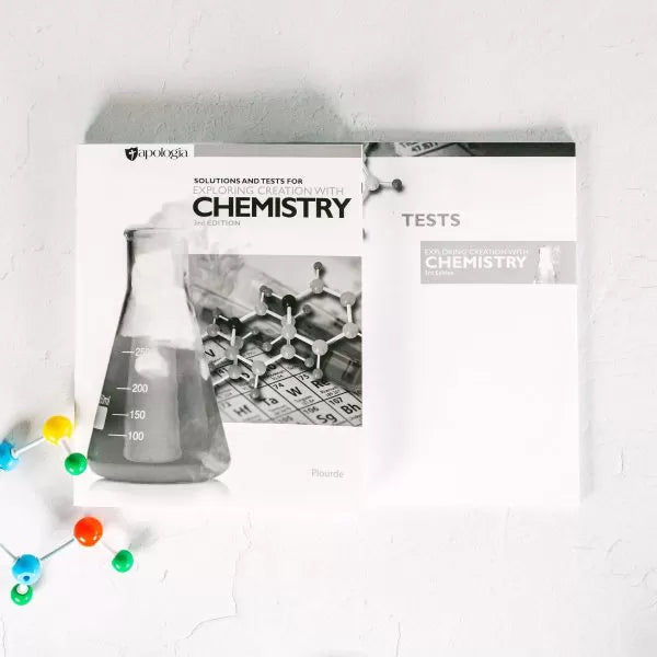 Apologia: Chemistry Solutions Manual + Tests
