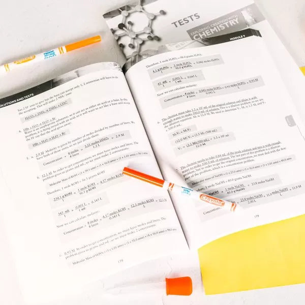 Apologia: Chemistry Solutions Manual + Tests