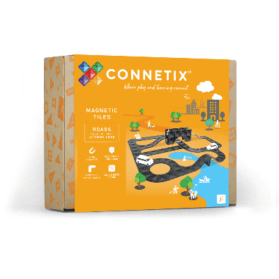 Connetix Creative Roads Pack 48pc