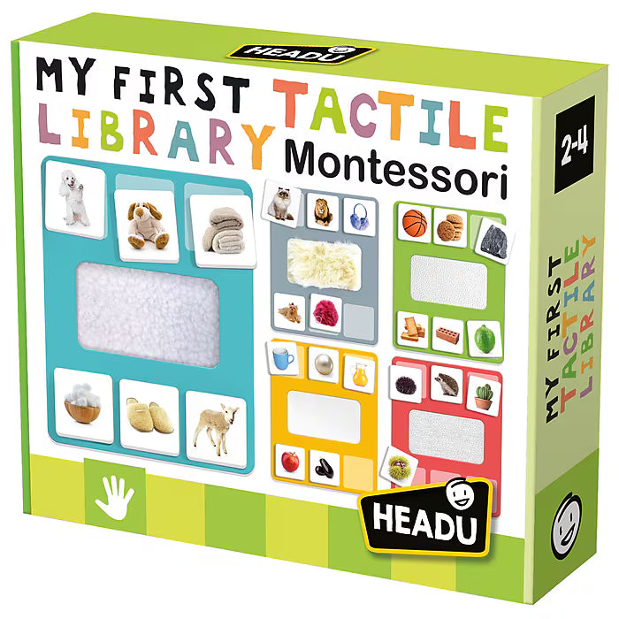 Headu: Montessori My First Tactile Library