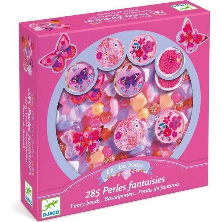Djeco Le Grand Artist Jewelry Making Bead Kit - Butterfly & Heart