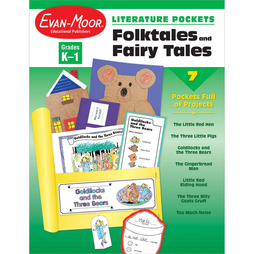 Literature Pockets: Folktales & Fairy Tales, Teacher Resource Workbook (Grades K–1)