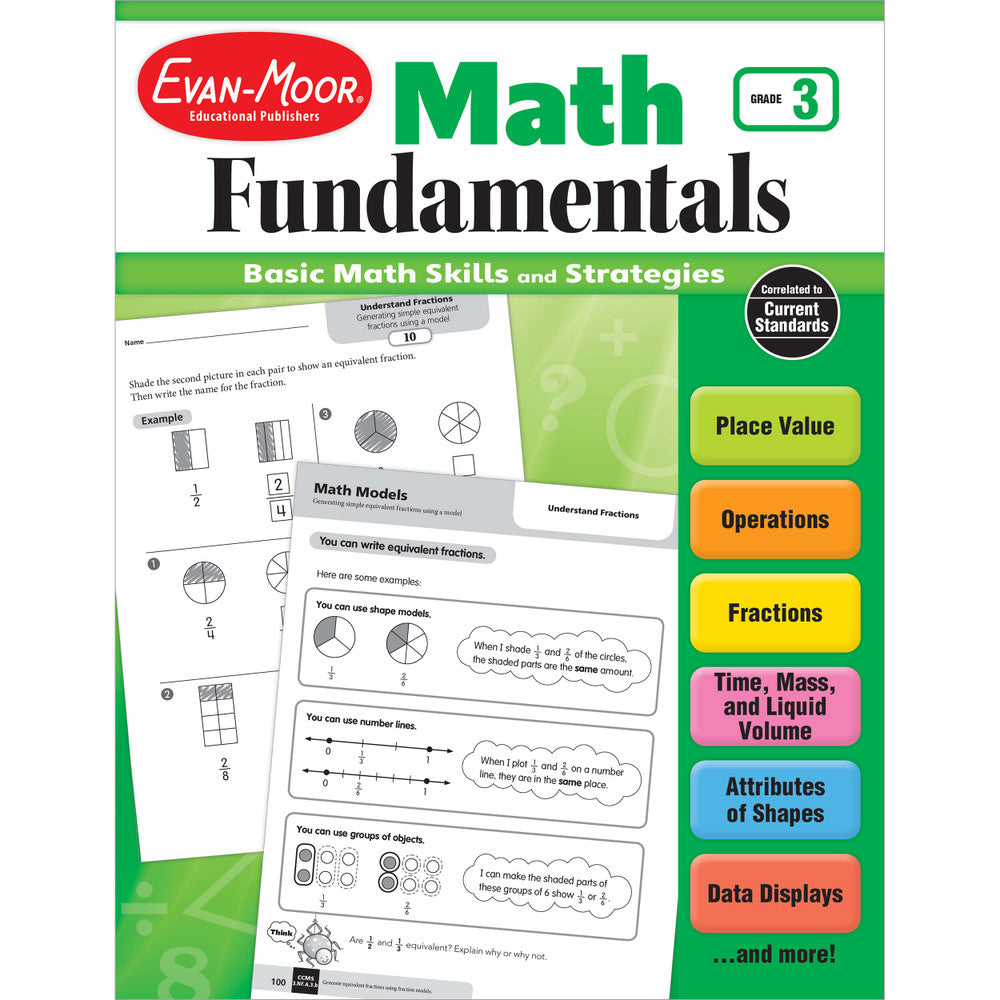 Math Fundamentals, Workbook Grade 3
