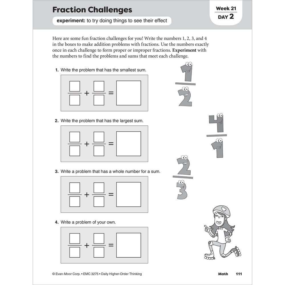 Daily Higher-Order Thinking, Teacher Resource Workbook (Grade 5)