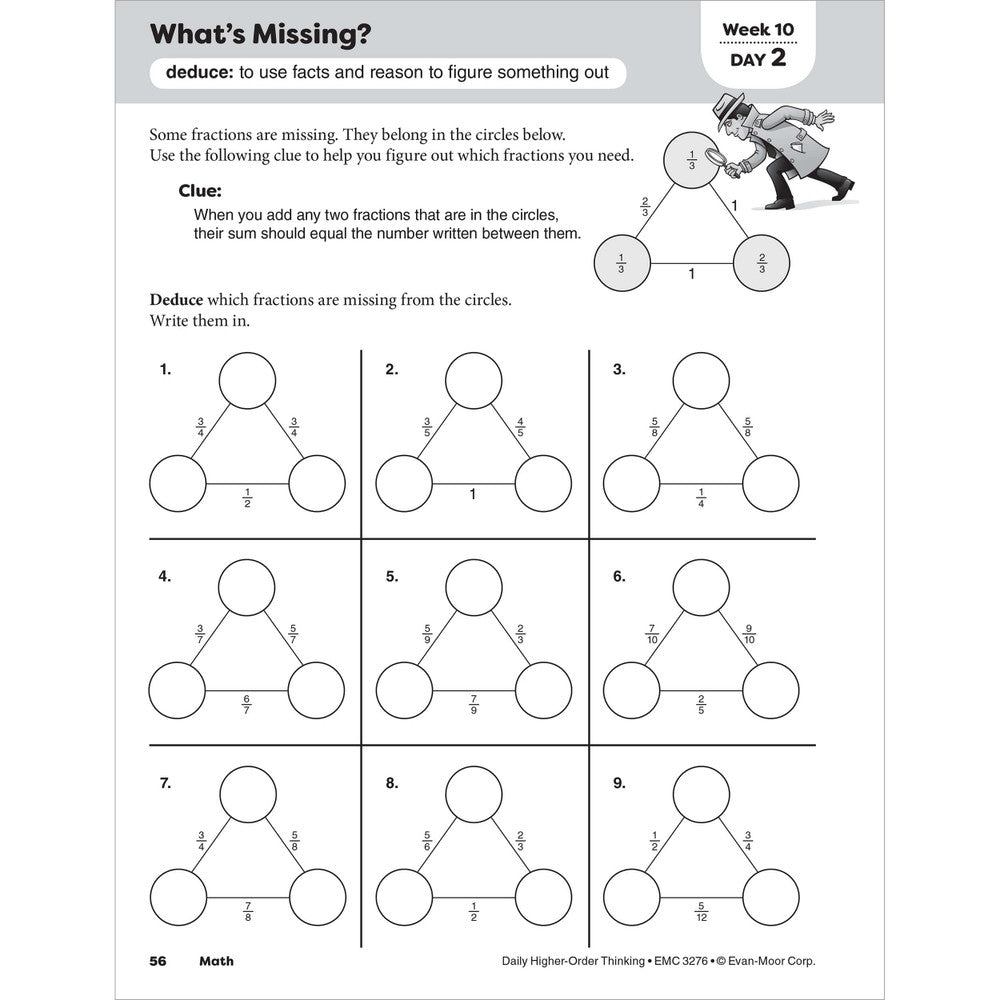 Daily Higher-Order Thinking, Teacher Resource Workbook (Grade 6)
