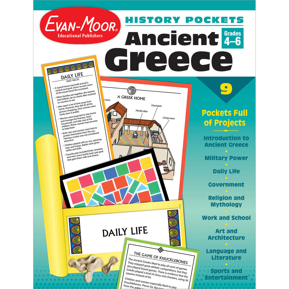 History Pockets: Ancient Greece Workbook Grades 4-6