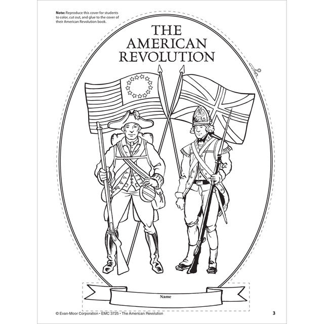 History Pockets: The American Revolution, Teacher Resource Workbook Grade 4-6