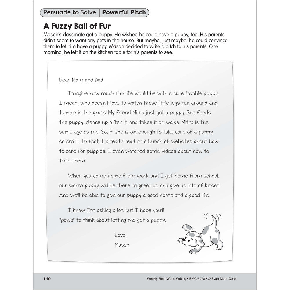 Real-World Writing Workbook, Grades 3-4