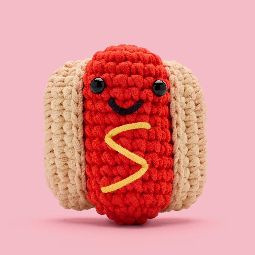 Woobles: Frank the Hot Dog Crochet Kit