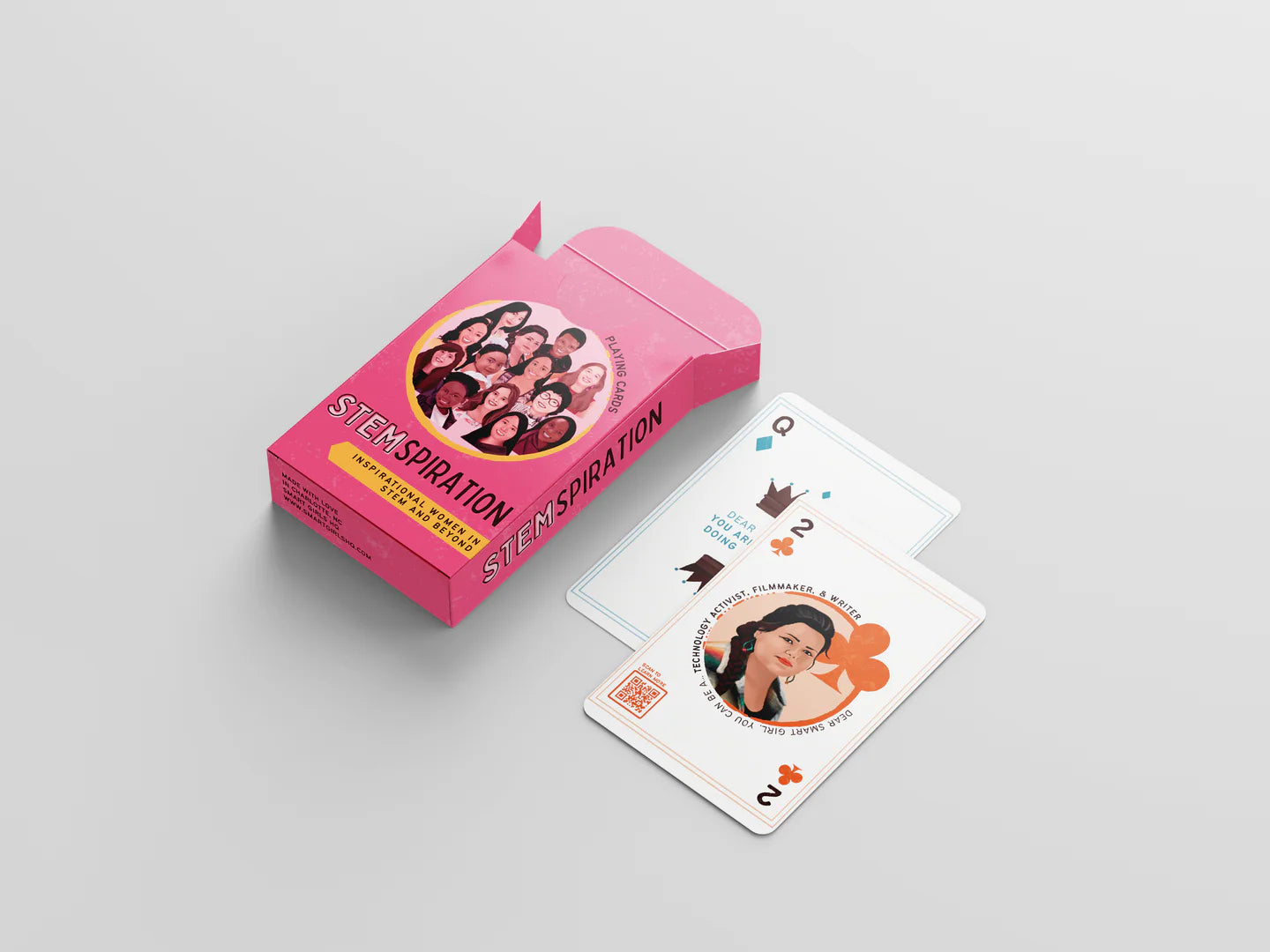 Dear Smart Girl STEMspiration Women Playing Cards