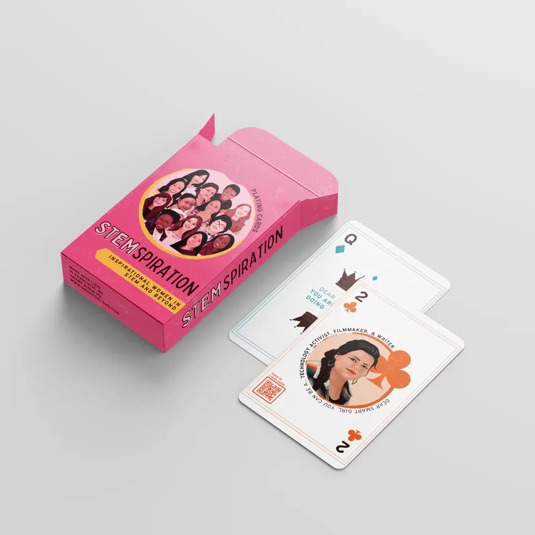 Dear Smart Girl STEMspiration Women Playing Cards