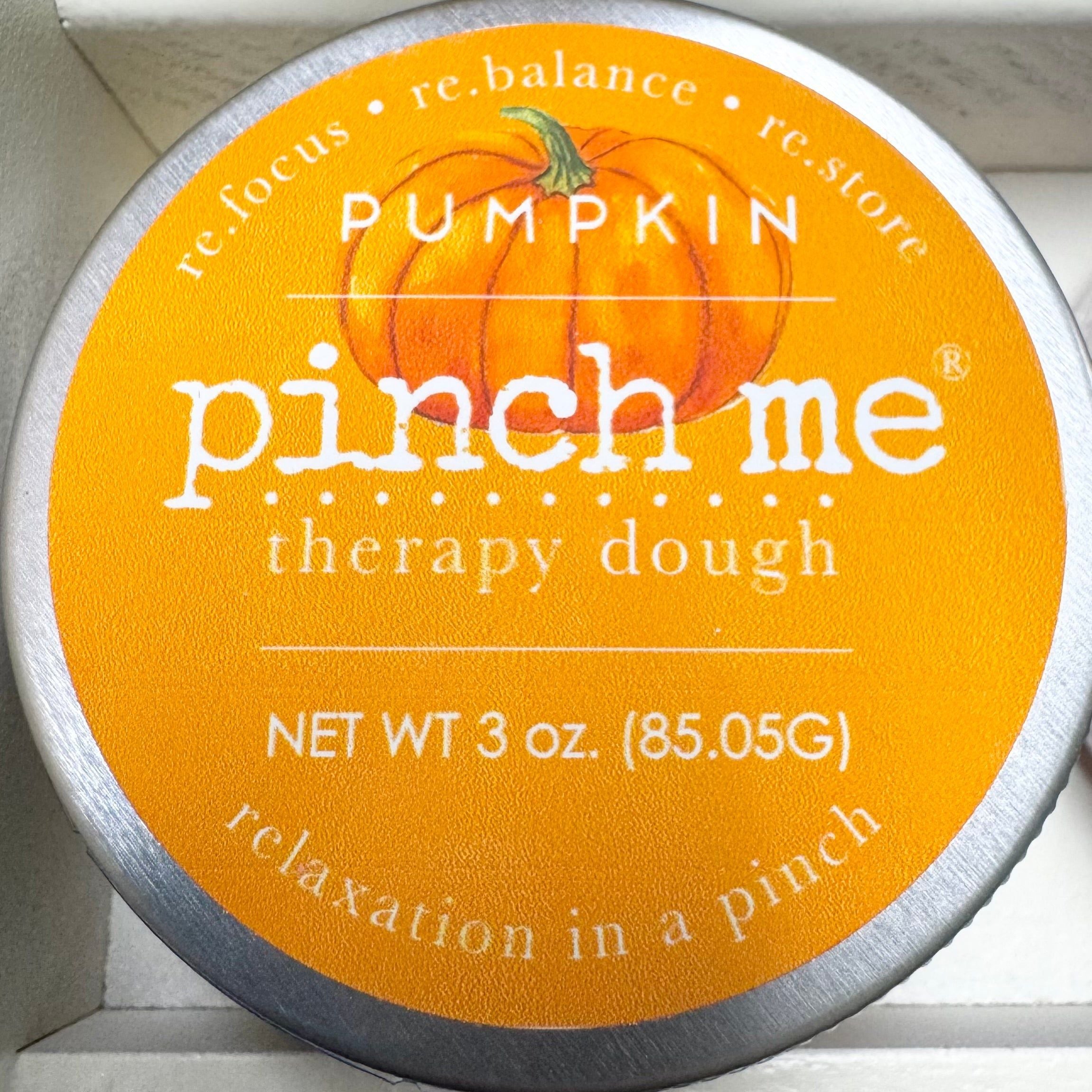 Pinch Me: Pumpkin Therapy Dough