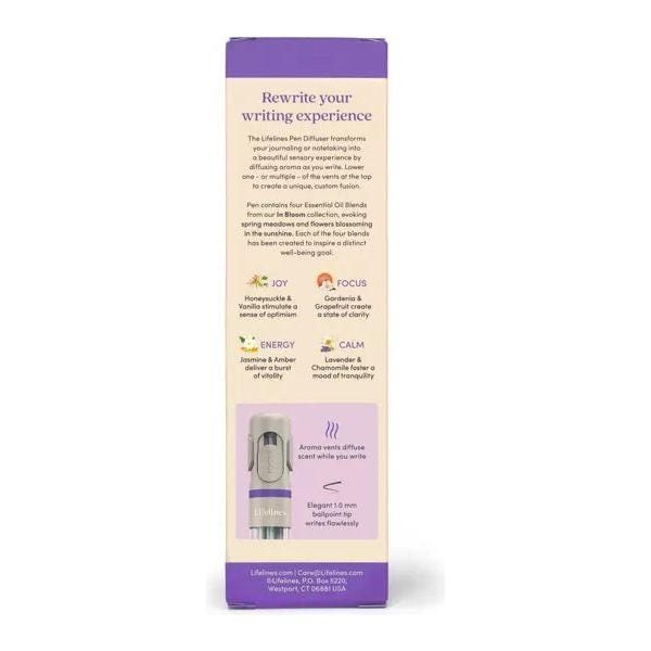 Lifelines In Bloom with Essential Oil Blends Pen Diffuser