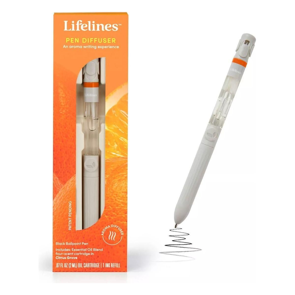 Lifelines Citrus Grove Essential Oil Blends with Pen Diffuser