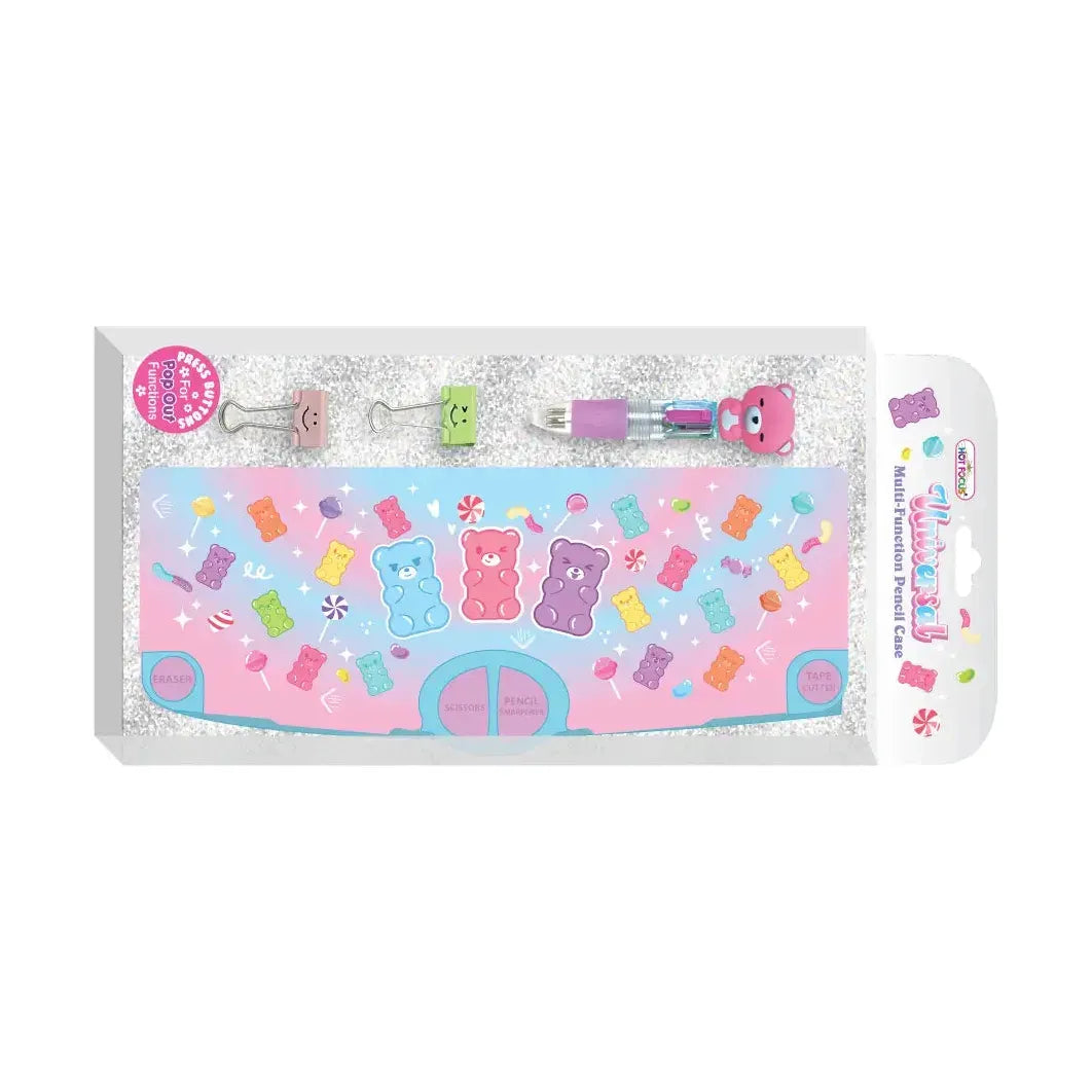 Hot Focus Universal Multi-Function Pencil Case, Sugar Crush