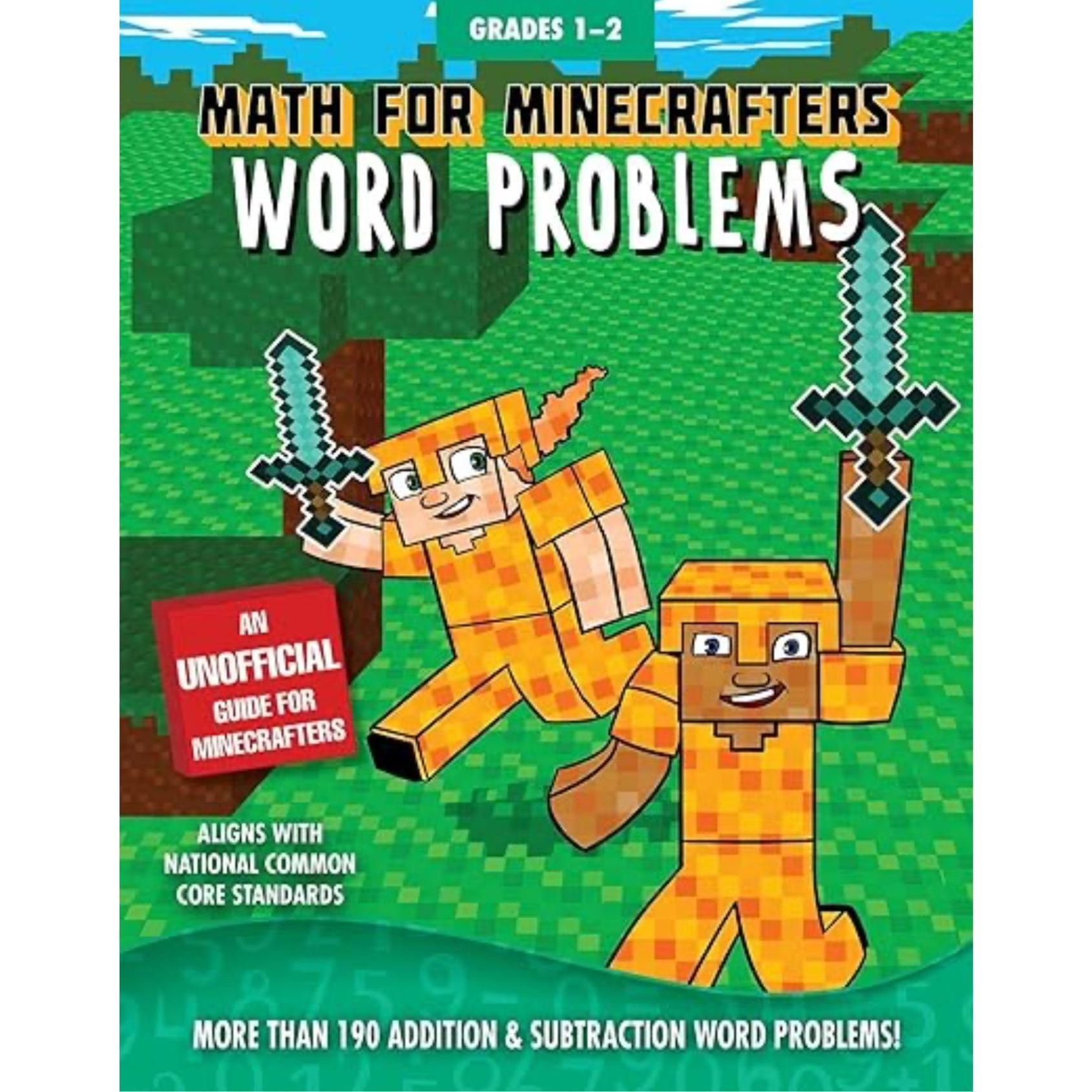 Math for Minecrafters Word Problems: Grades 1-2