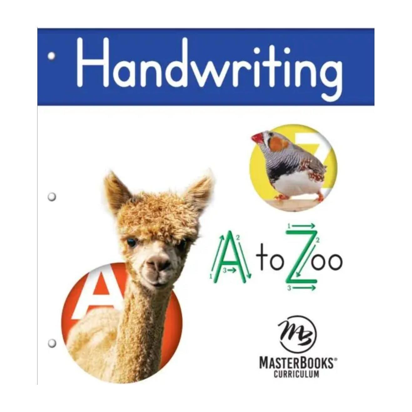 Masterbooks Handwriting: A to Zoo