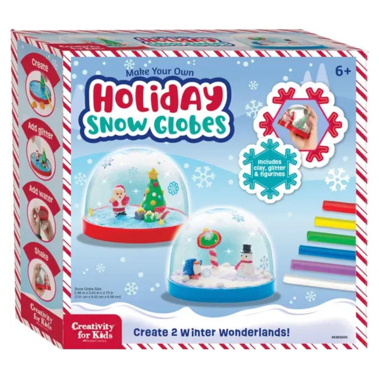 Make Your Own Winter Wonderland Snow Globes