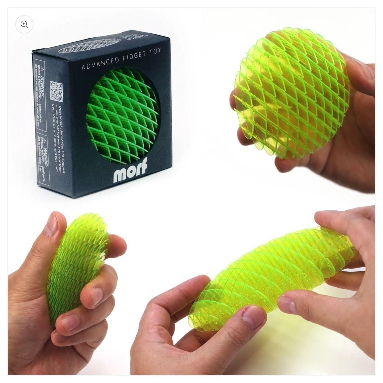 Morf Fidget Worm Orange Small