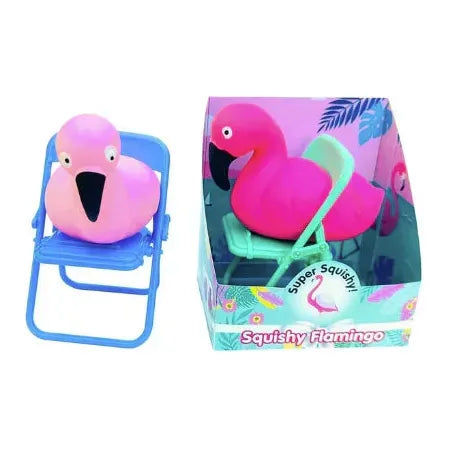 Zorbitz Squishy Flamingo w/Chair