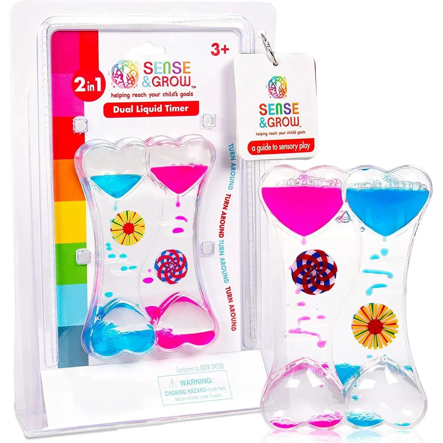 SENSE & GROW DUO HYPNOTIC LIQUID TIMER FOR KIDS