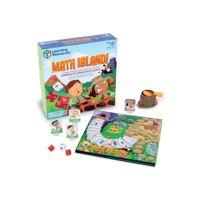 Math Island! Addition & Subtraction Game