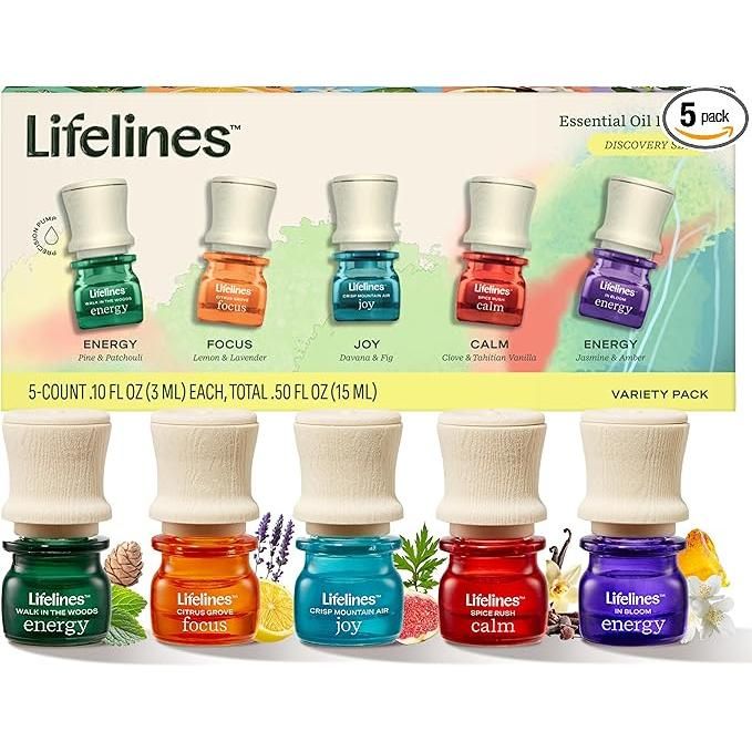 Lifelines Essential Oil Blends 5 Pack