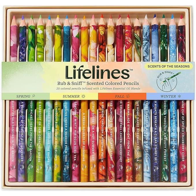 Lifelines: Scent of the Seasons Colored Pencils 20 pack