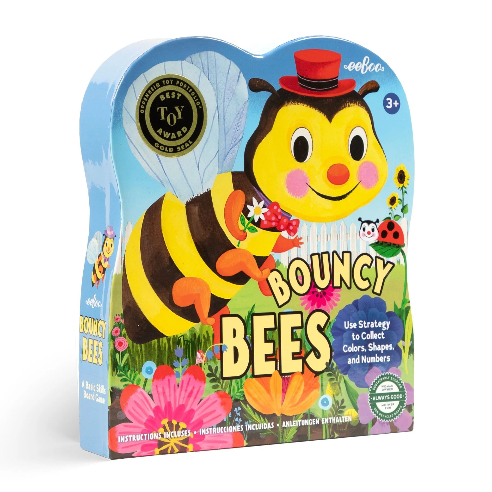 Bouncy Bees Shaped Game