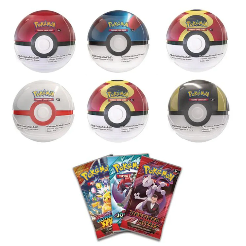 Pokemon 2024 Q4 Poke Ball Tin