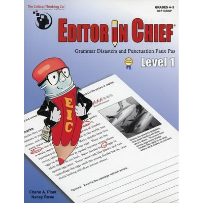 Critical Thinking Company Editor in Chief Level 1