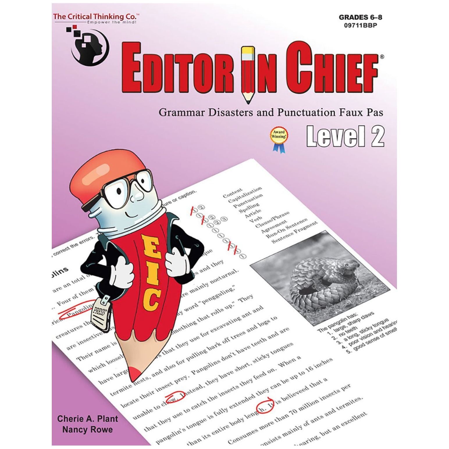 Critical Thinking Company Editor in Chief Level 2