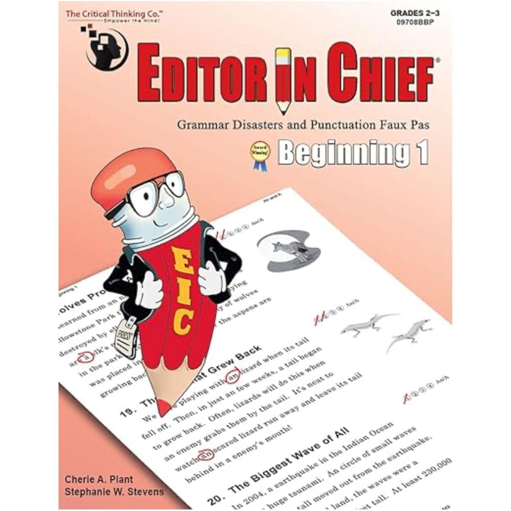 Critical Thinking Company Editor in Chief Beginning 1