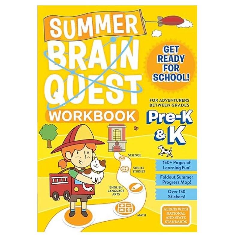 Brain Quest Summer Workbook Preschool/Kindergarten