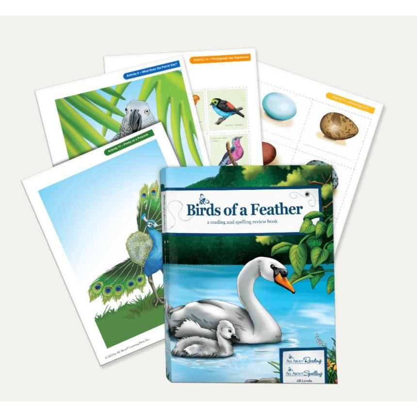 All About Reading Birds of a Feather Review Book