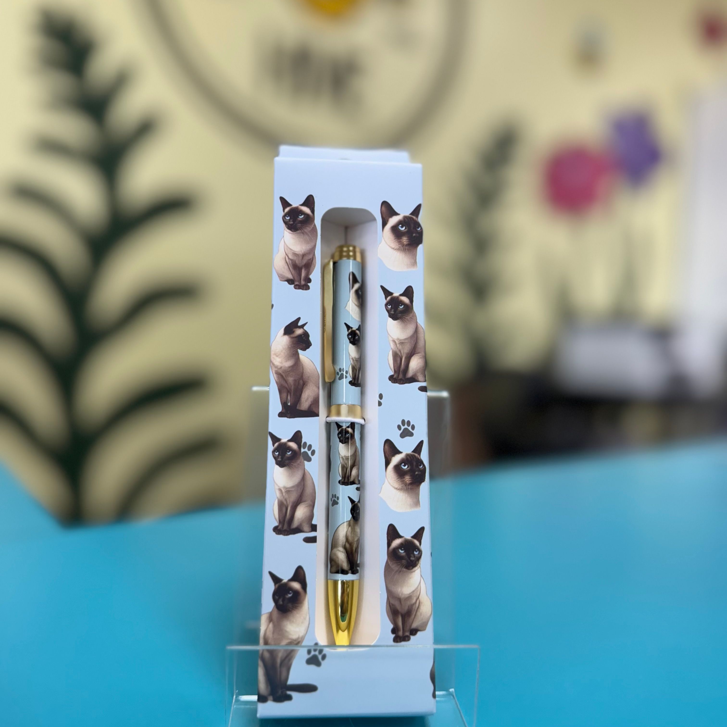 E&S Pets Ballpoint Pen: Siamese Cat