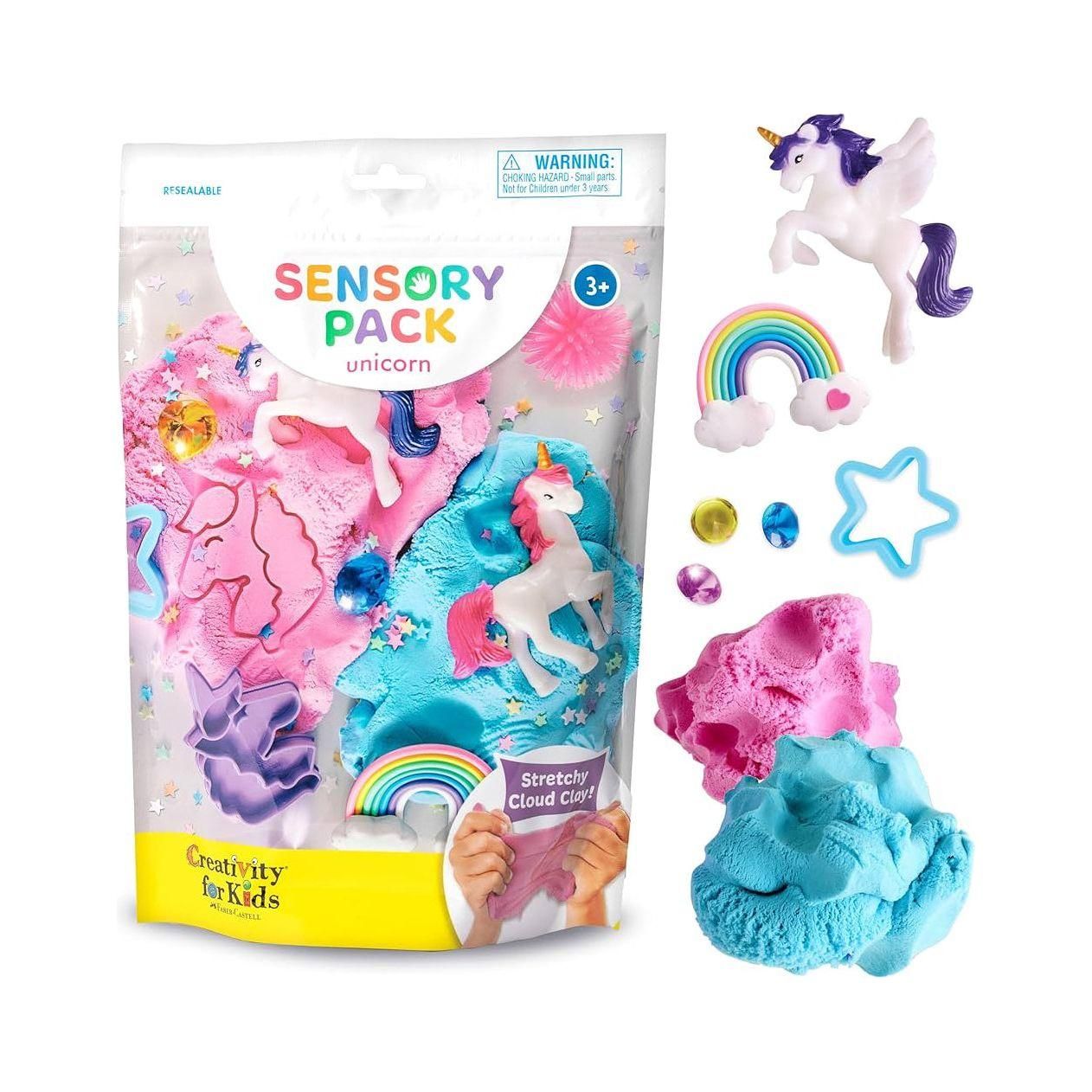 Sensory Pack Unicorn Stretchy Cloud Clay
