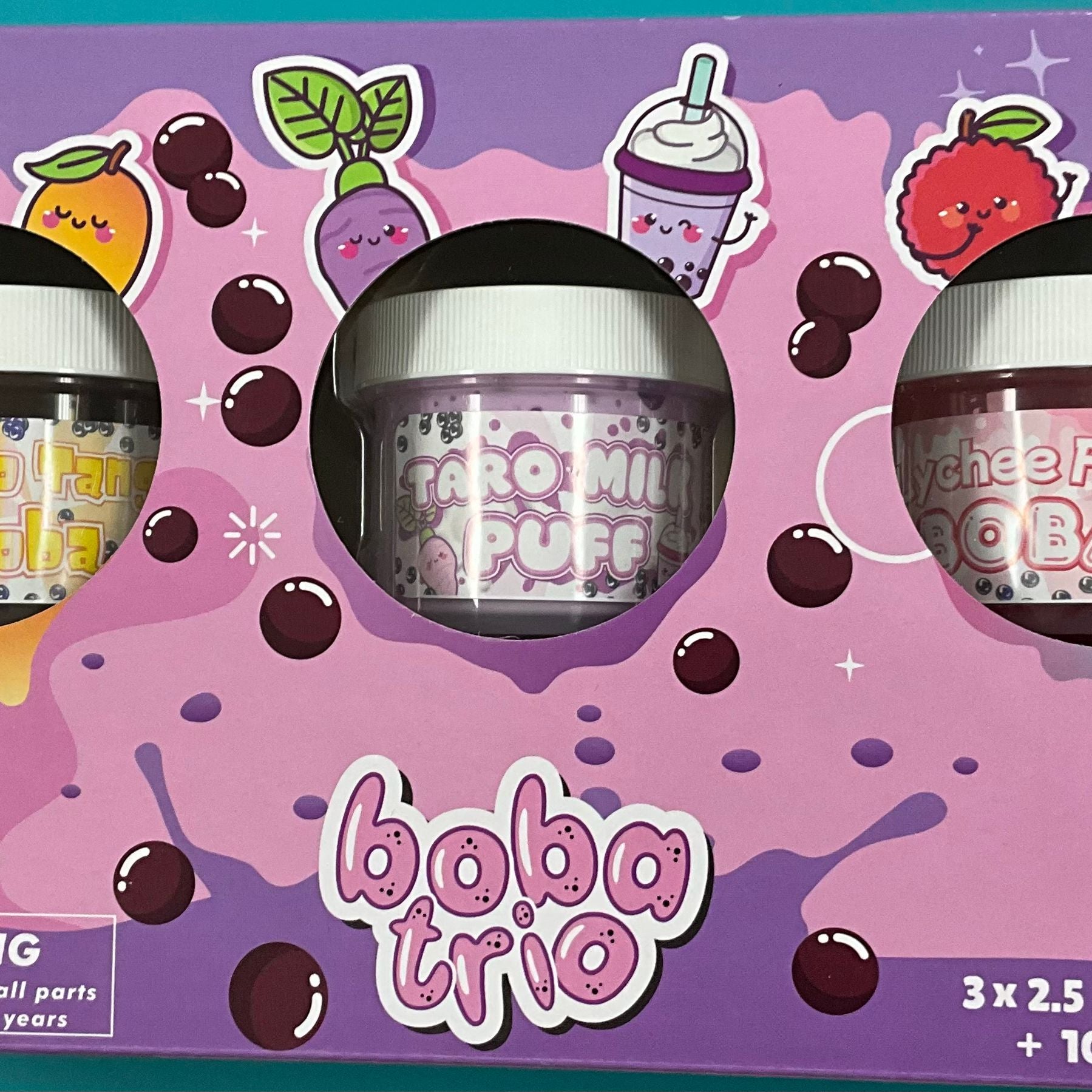 Dope Slime Boba Slime Trio