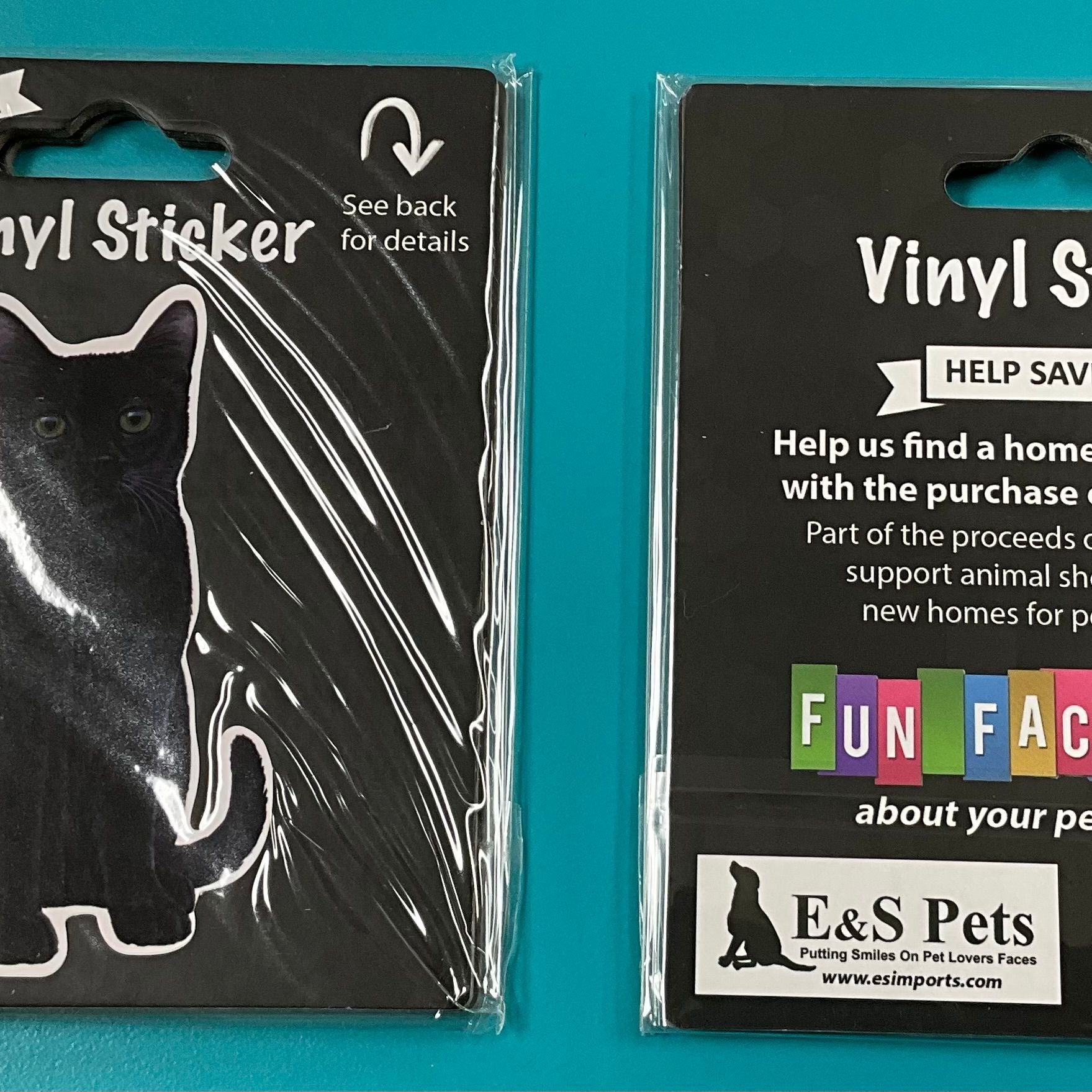 Vinyl Sticker: Black Cat