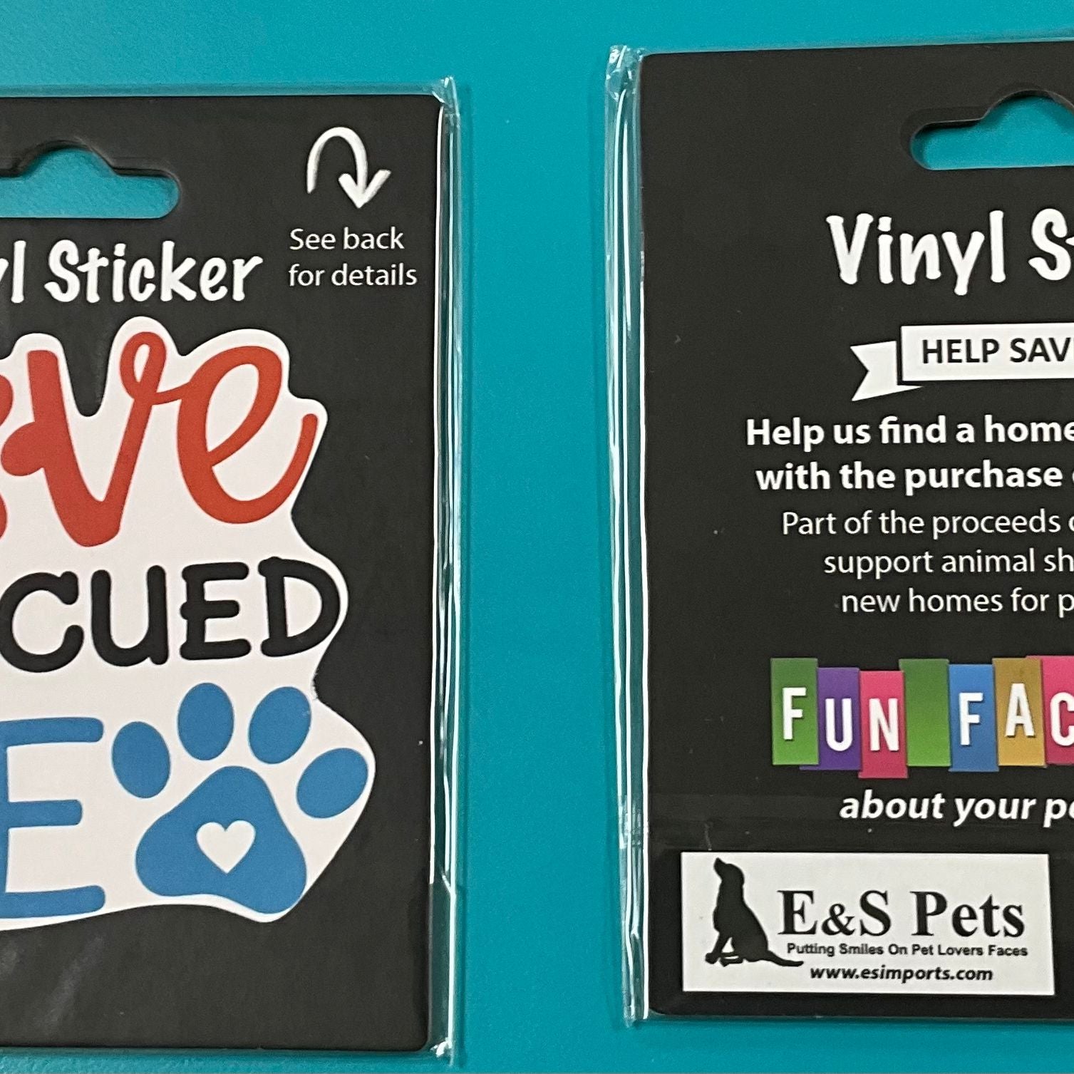 Vinyl Sticker: Love Rescued Me