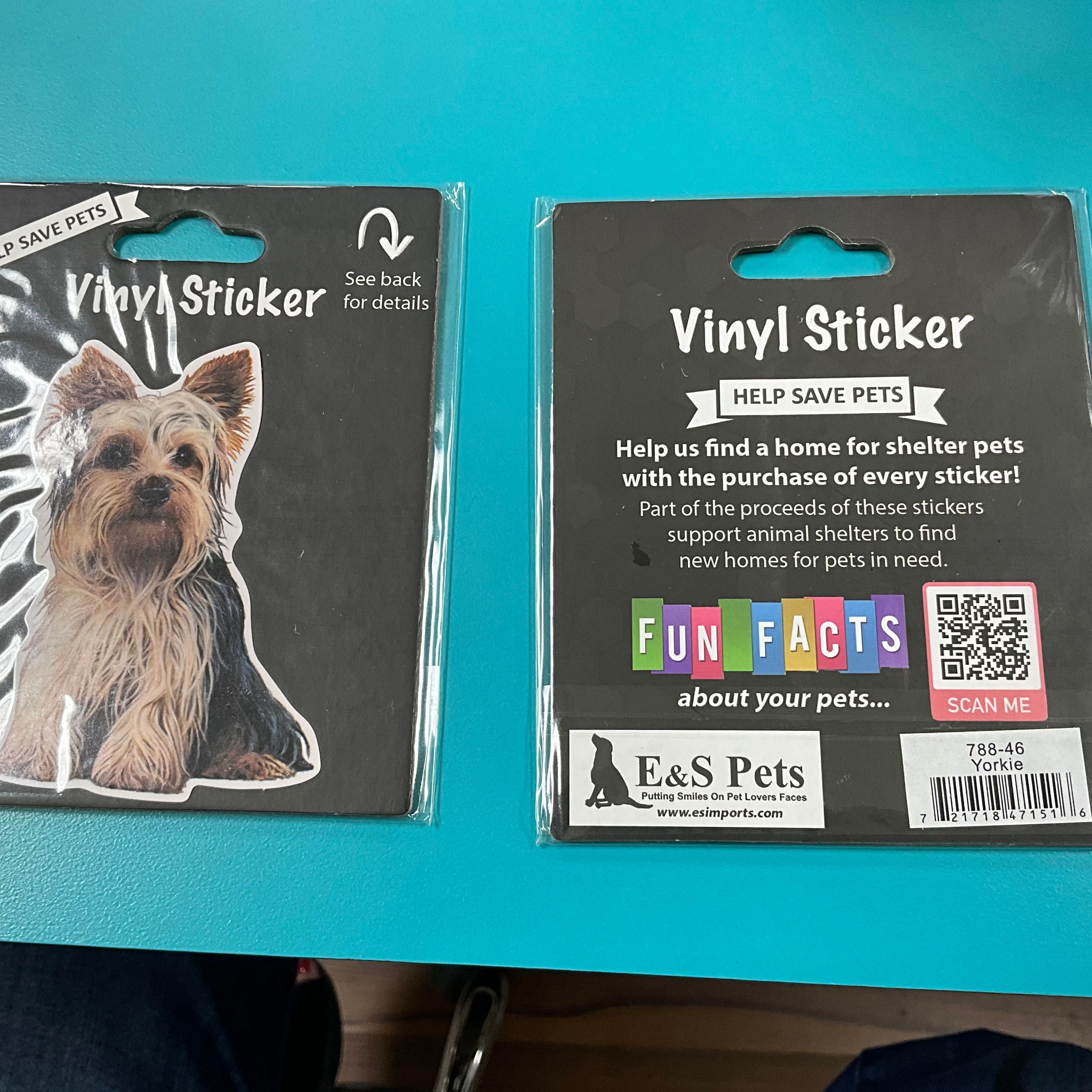 Vinyl Sticker: Yorkie