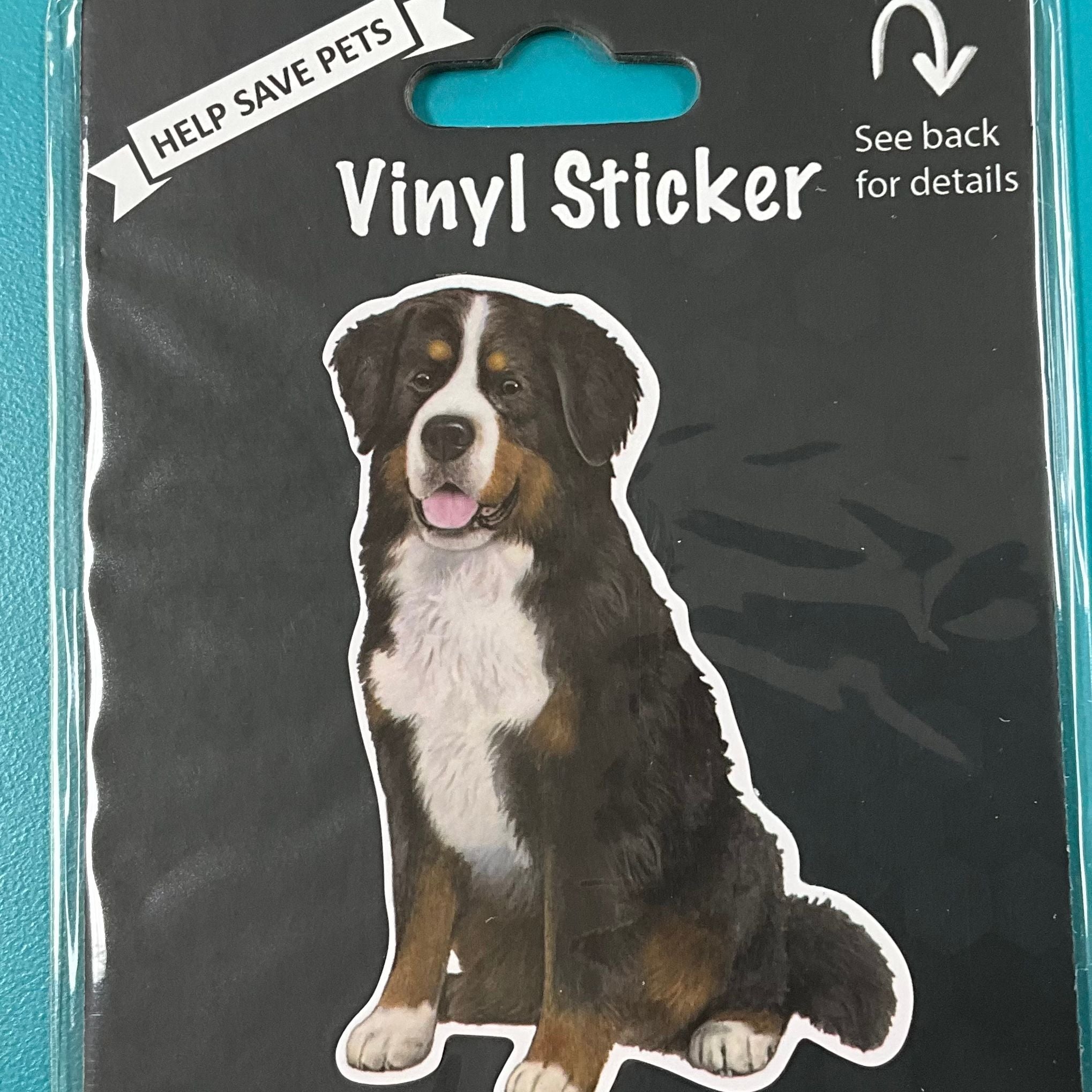 Vinyl Sticker: Bernese Mt. Dog