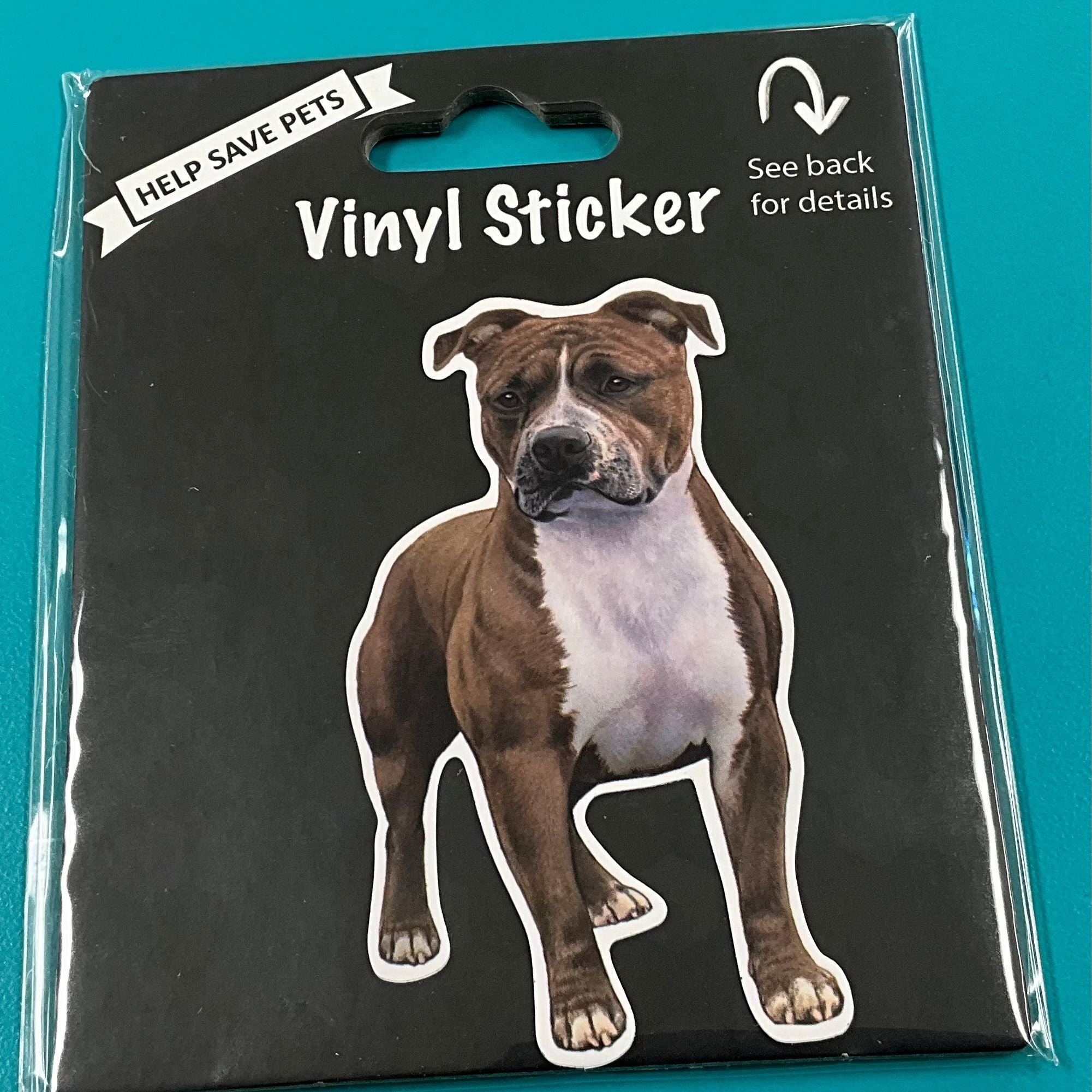 Vinyl Sticker: Pit Bull