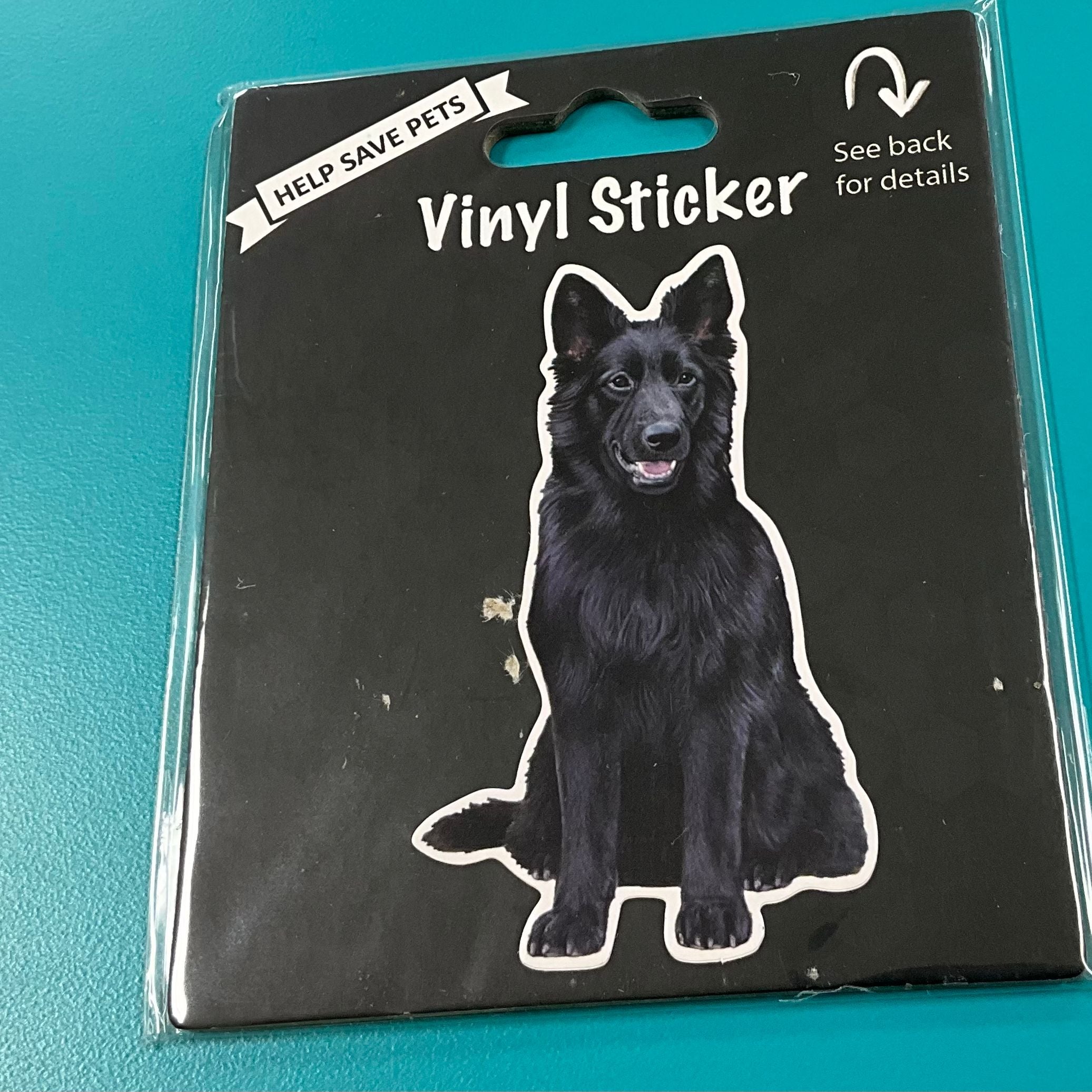 Vinyl Sticker: German Shepherd