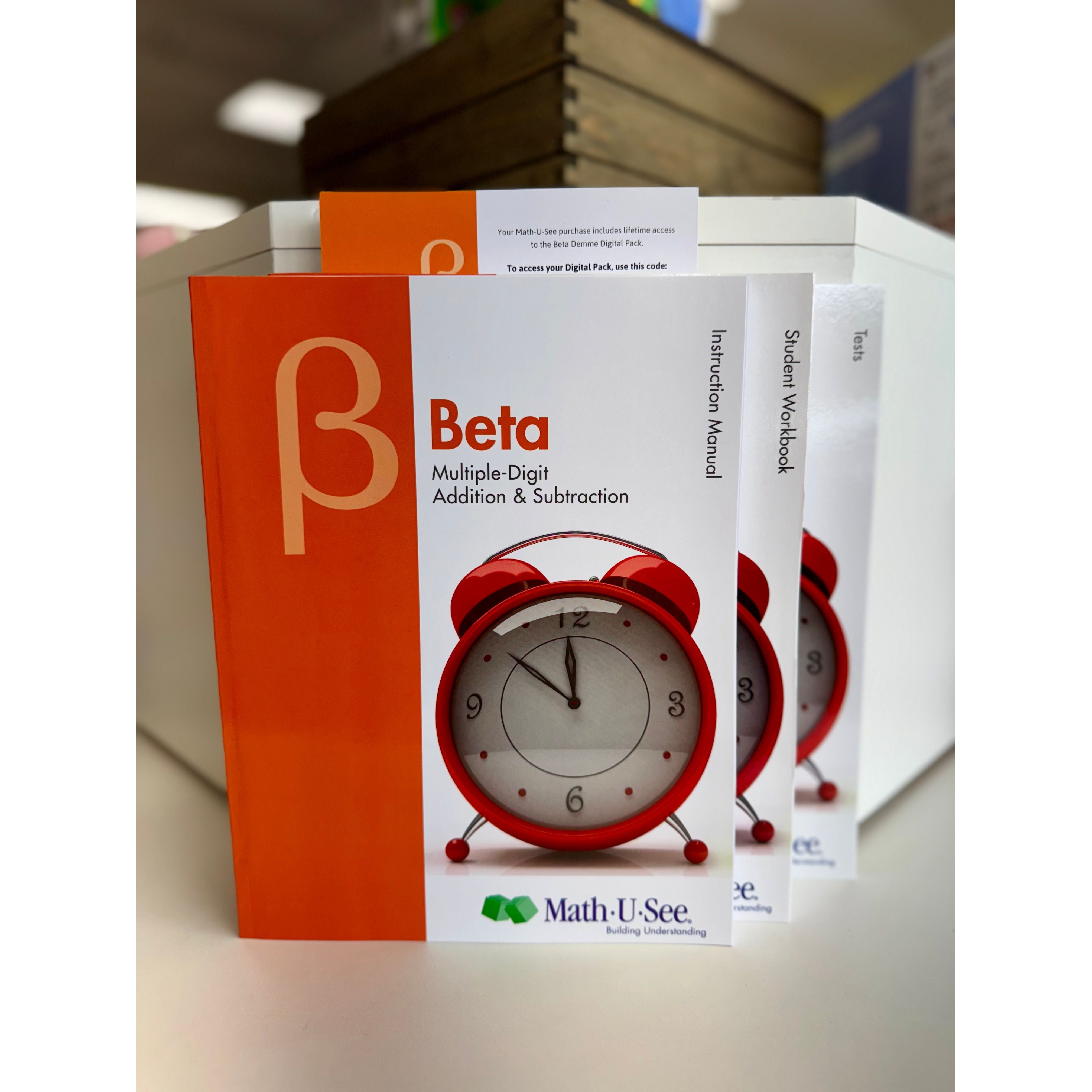 Math-U-See: Beta Level Up Set (3 parts)