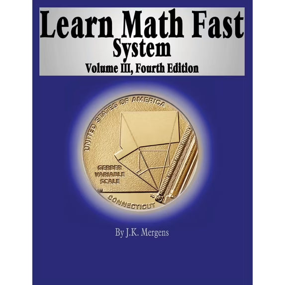 Learn Math Fast: Vol 3 Prealgebra