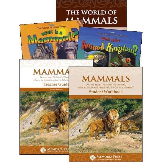 Memoria Press: Mammals Student Workbook