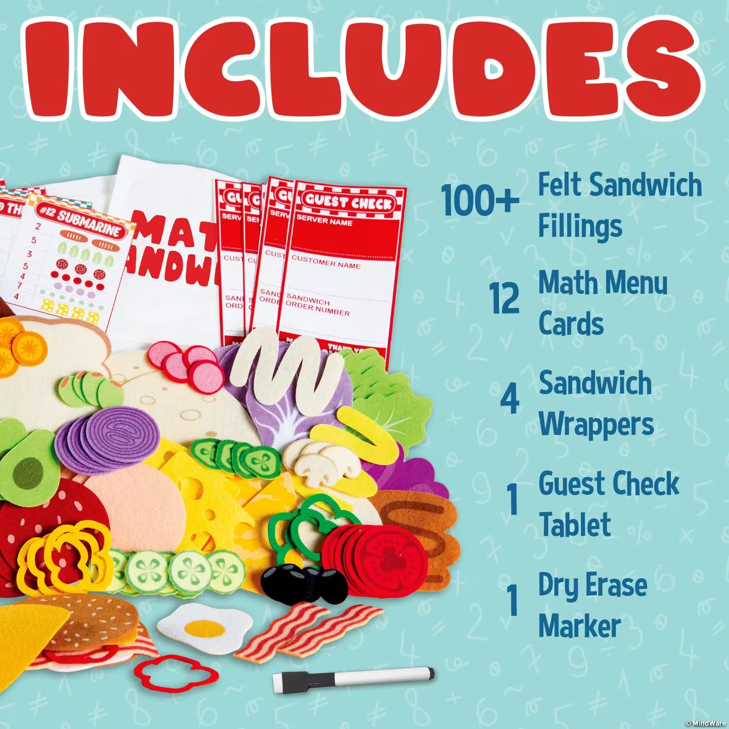 Math Sandwich Math Game