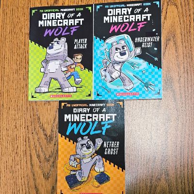 Diary of a Minecraft Wolf Bundle 1-3