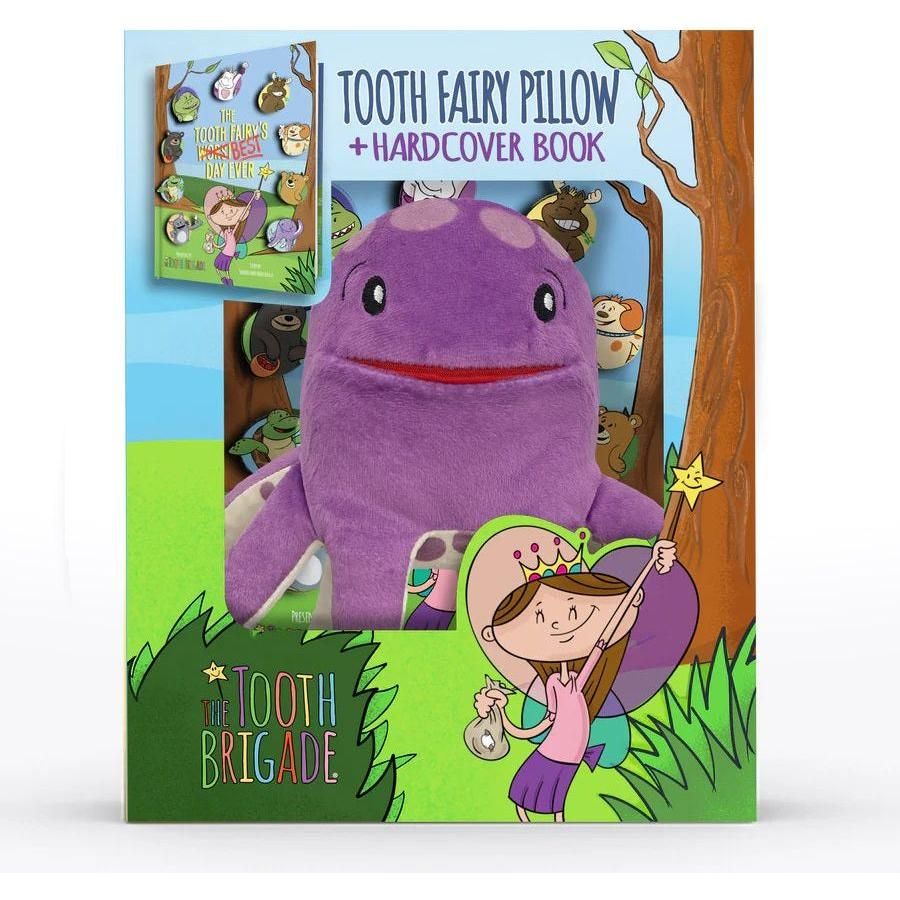Bubbles Tooth Fairy Pillow and Book